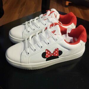 Girls Sneakers Disney Minnie Mouse Size Youth 4
